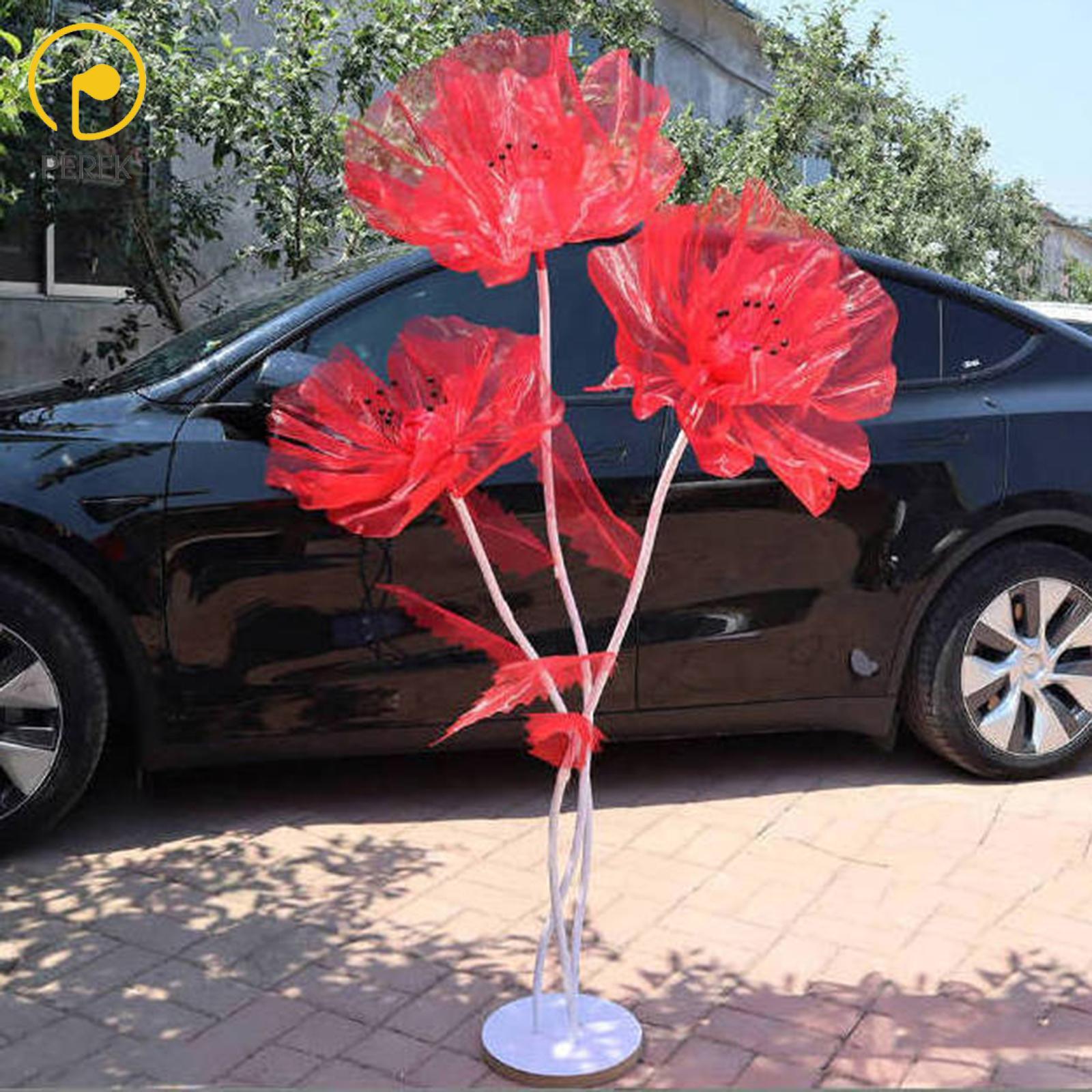 Perfk Flower Pole Display Stand Base Round for Wedding Birthday Flower Arrangement ราคา 894 บาท*ส่งฟรี