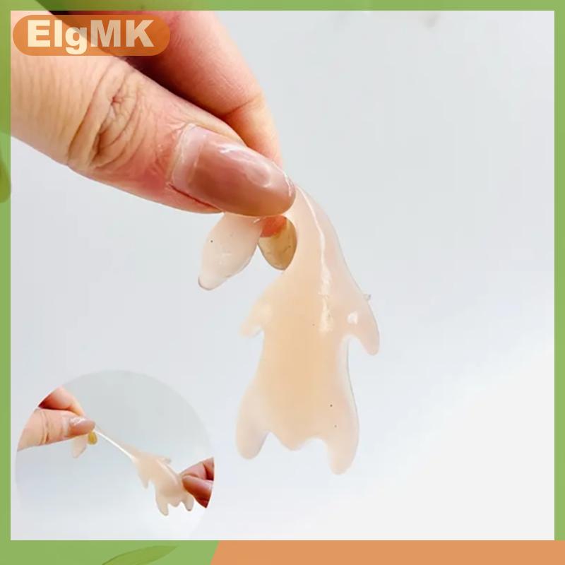 ElgMK 1 4 món đồ chơi giải nén kẹp vịt nướng thay đổi màu TPR vui nhộn Đồ chơi thư giãn giảm căng thẳng mềm dính