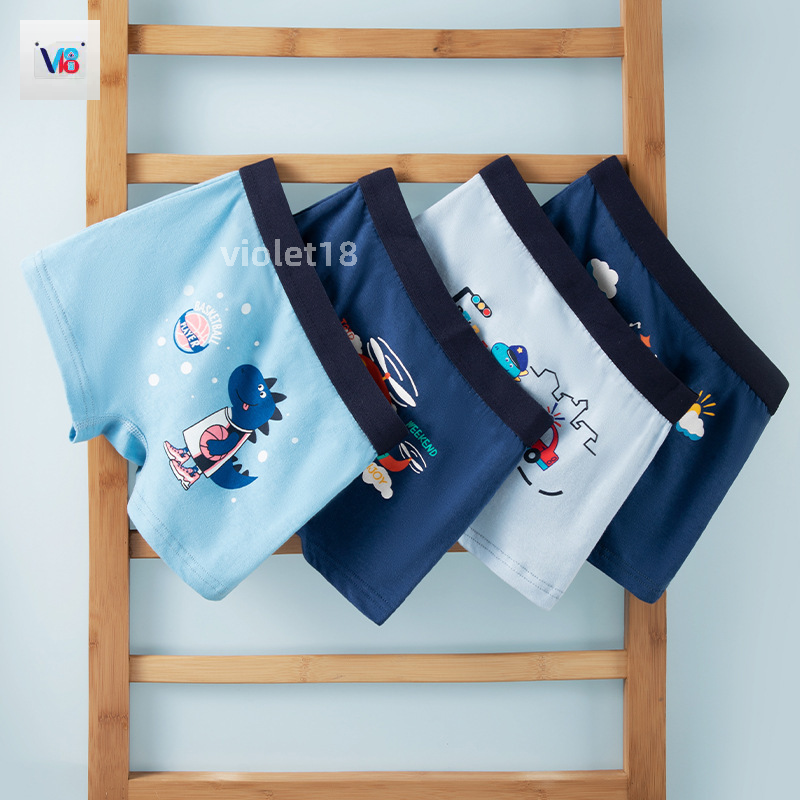 Quần Sịp Boxer Kiểu Mới Mùa Hè Cho Bé Trai, Quần Short Trẻ Em Cỡ Vừa Và Lớn, Bán Buôn Một Chiếc