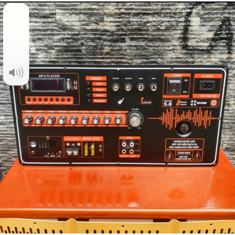 Mạch Loa Kéo dsp 21 Nguồn Xuyến 5 Tấc Đánh 2 Bass 40 Mạnh Mẽ Echo Reverb EQ