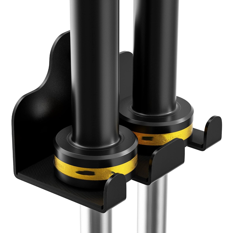 [Lapurer]Barbell Hanger,Garage Gym Bar Wall Rack,Vertical Barbell Mount Rack, Coated, Home Gym Accessory