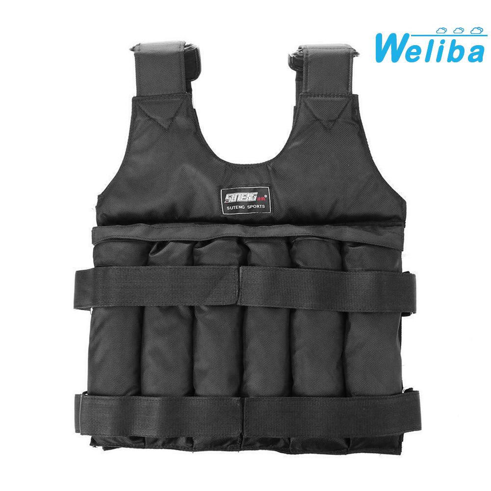 【Weliba】 1680D Oxford Cloth Weighted Vest 20/50kg Black Fast Drying Brand New Durable [New Hot Sale] ราคา 3,843 บาท*ส่งฟรี