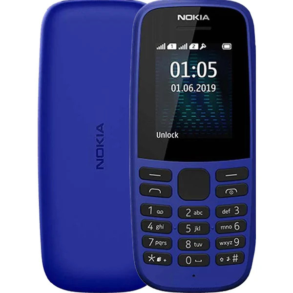 Điện Thoại Nokia 105(2021) 4G 2 Sim, Pin Khủng, Loa To, Sóng Khỏe - BH 12 Tháng