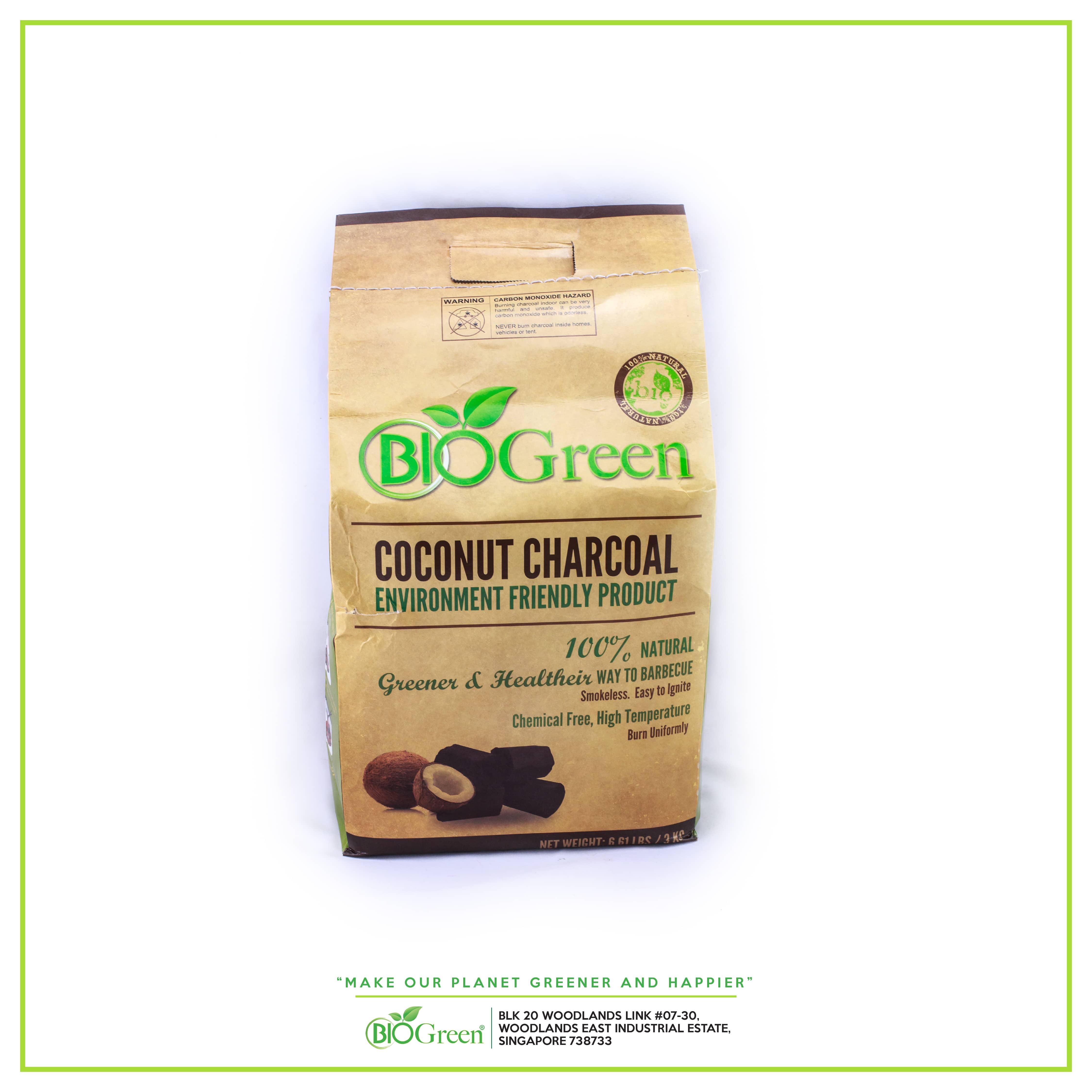 Biodegradable Coconut Charcoal