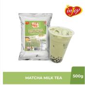 inJoy Matcha Milk Tea 500g | Instant Powdered Milk Tea Drink