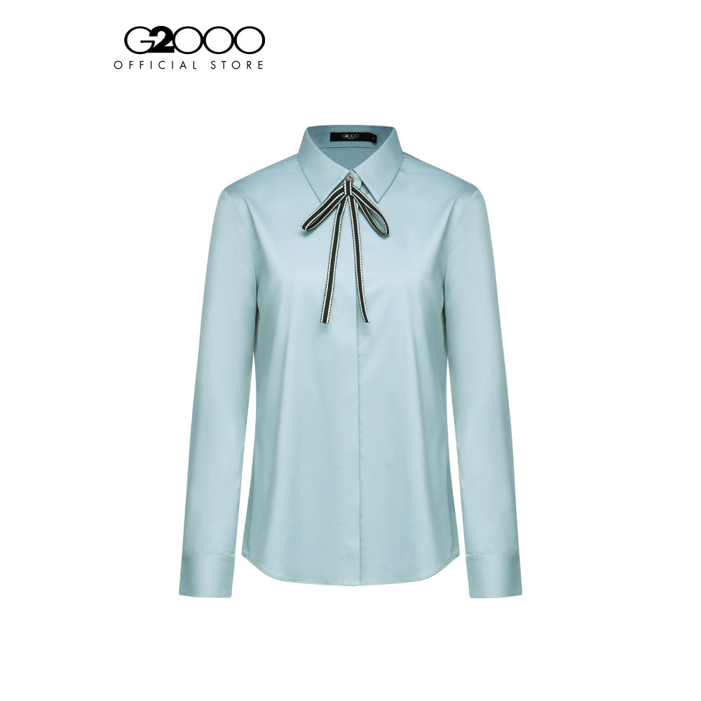 G2000 เสื้อเชิ้ตแบบทางการสำหรับผู้หญิง Slim Fit รุ่น 4622200352 GREEN ราคา 1,640 บาท*ส่งฟรี