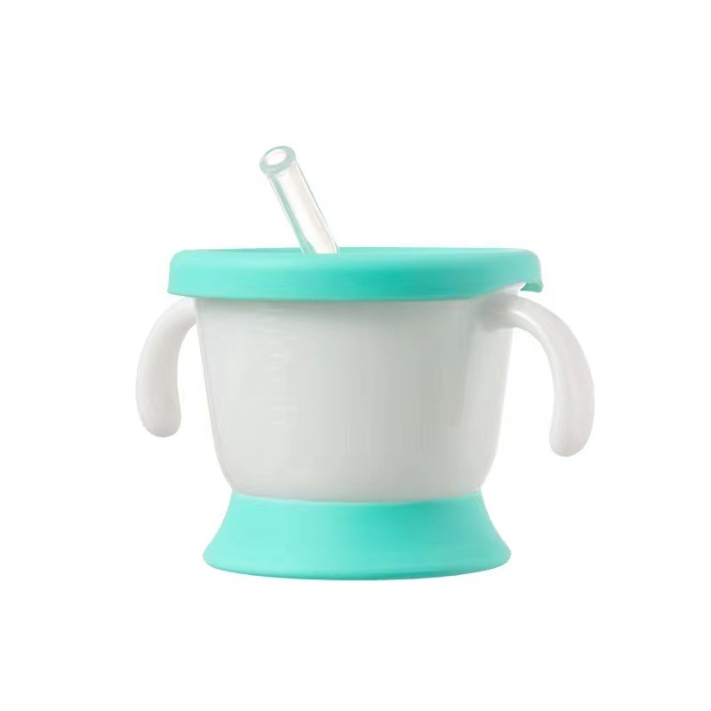 STRAW TRAINING MUG CUP 160ML GELAS CANGKIR ANAK BAYI BELAJAR MINUM MENGGUNAKAN SEDOTAN GELAS ANAK SUSU SEDOTAN ANTI TUMPAH