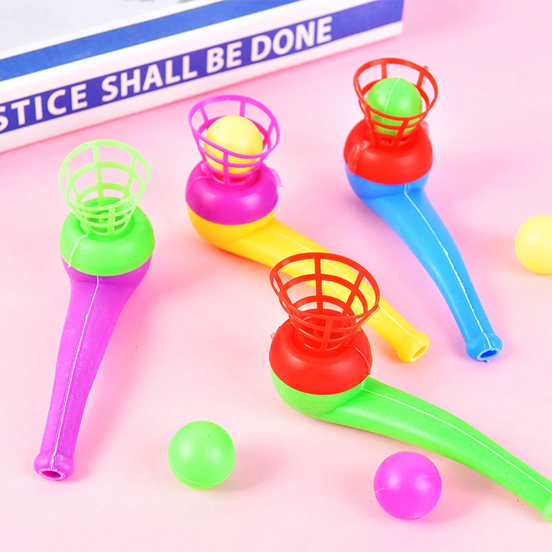 Générique Floating Ball Game - Wooden Pipe Toy, Early Learning Speech Development Tool, Family Logic Thinking Game, Physi Science Experiment Kit