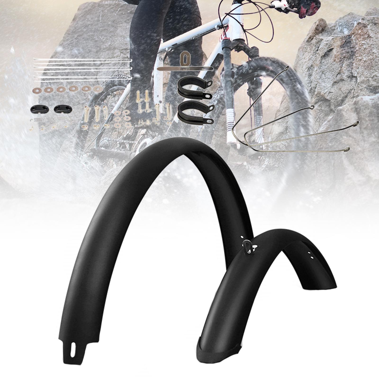aternee Mountain Bike Mud Guards Waterproof with Mounting Hardware Road Bike Fenders