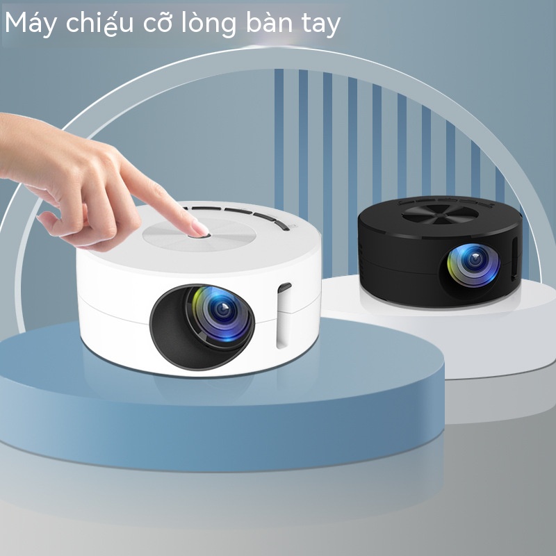 máy chiếu mini máy chiếu mini 4k  máy chiếu mini giá rẻ Máy Chiếu mini yt200 Có Dây Với Màn Hình Điện Thoại Di Động