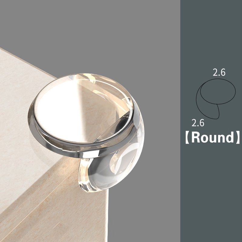 OPE Anti-Collision Cover Silicone Baby Safety Table Corner Protector Transparent Angle Protection