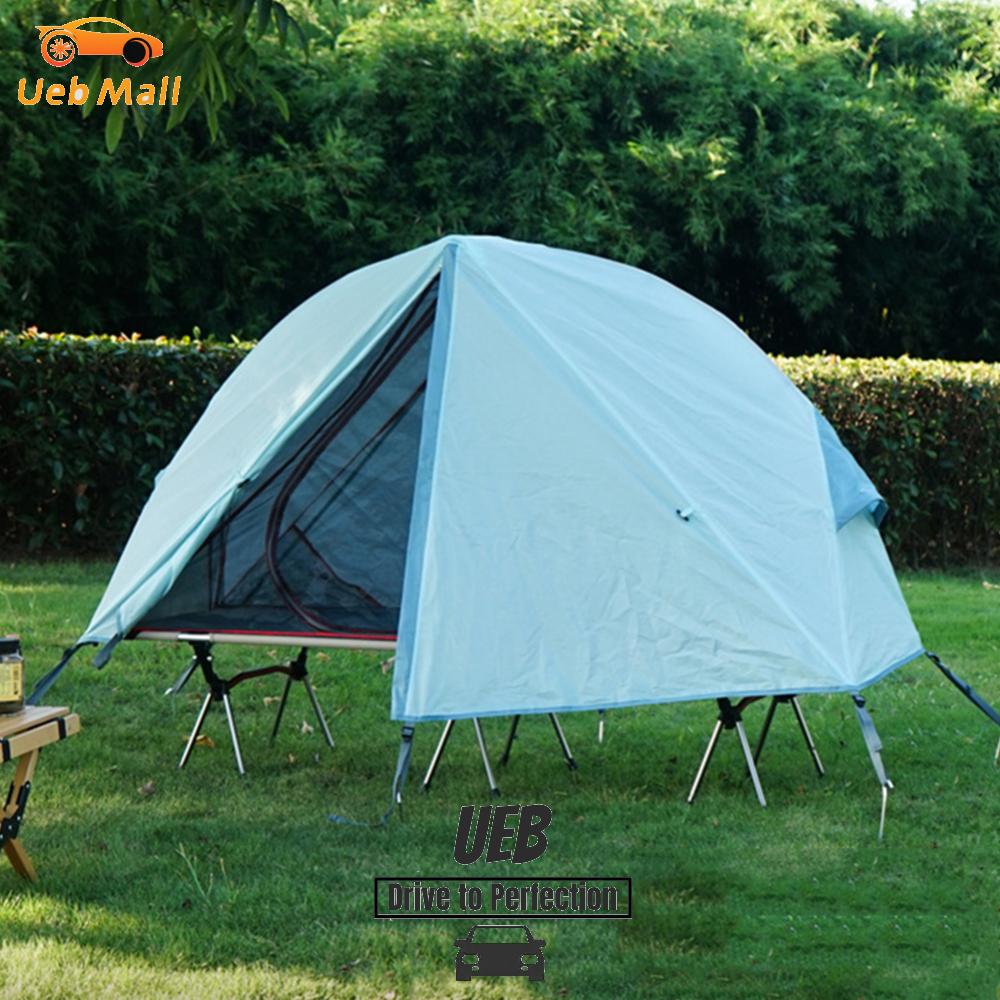 [UEB Mall] Camping Folding Tent Single Person Outdoor Off The Ground Tent for Hiking Travel ราคา 1,999 บาท*ส่งฟรี