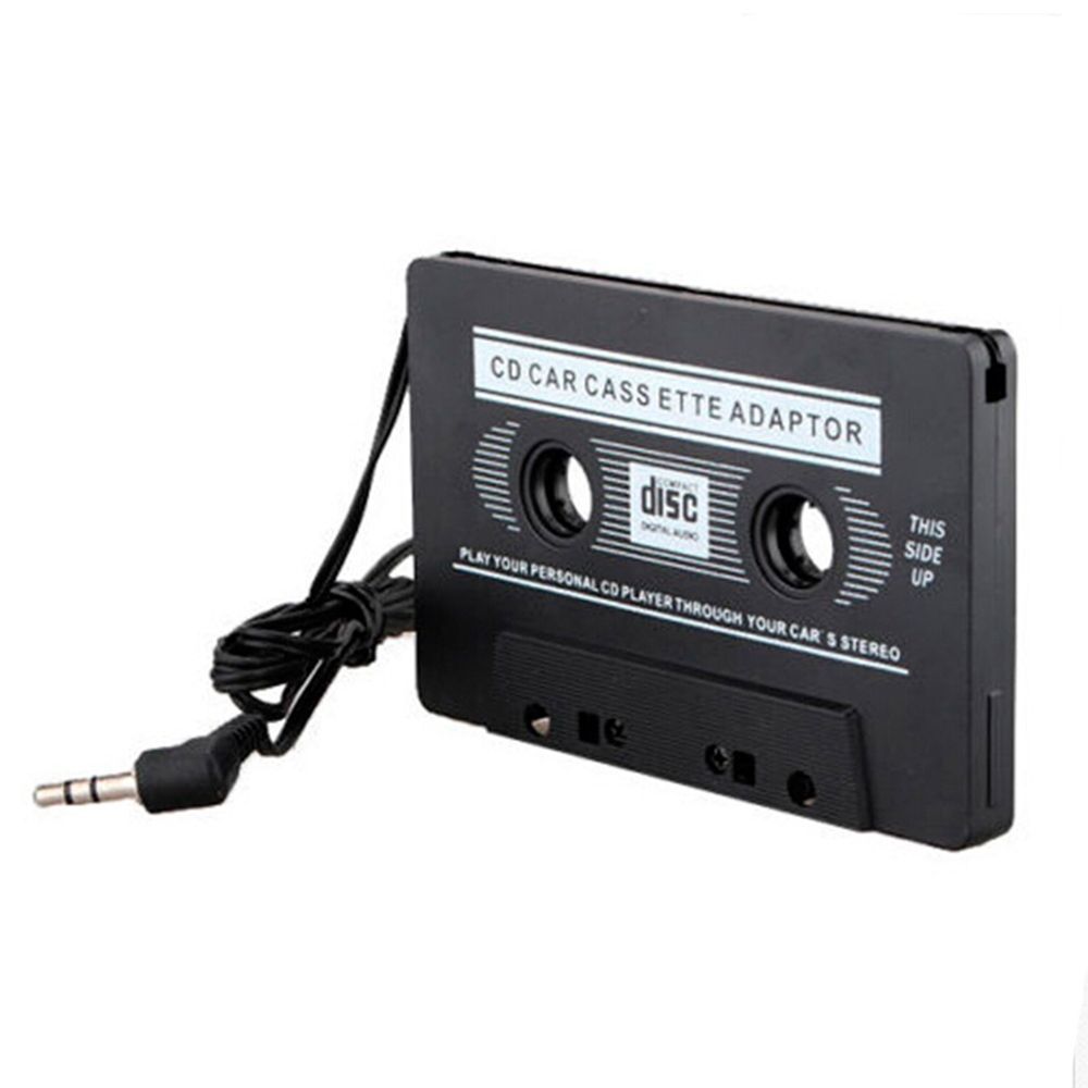 Mic Audio AUX Car Cassette to MP3 CD MD iPod Phone Tape Adapter Converter 3.5mm 