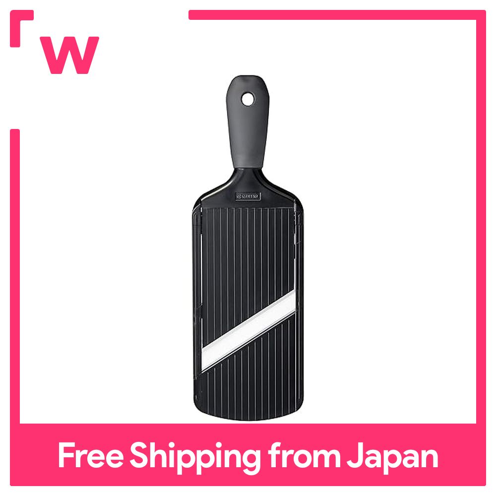 Kyocera Thin Slicer 3-Stage Thickness Adjustment Japanese Ceramic Rustproof Sterile Bleach OK Black CS-212-FP ราคา 766 บาท*ส่งฟรี