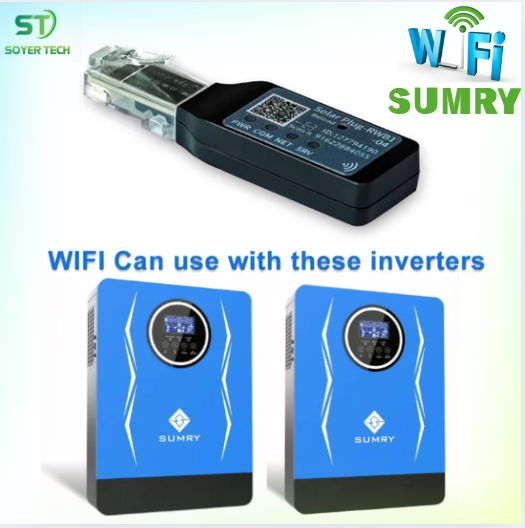 Modul WiFi Biến Tần SUMRY – IP68,Plug&Play Model;Solar Plug-RWB1Type NO: 04 SP-730-70078-00-RS232 Giám Sát Từ Xa SUMRY