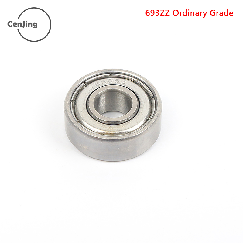 Cjing ตลับลูกปืน693ZZ 3x8x4มม. ABEC-7เครื่องยนต์ขนาดเล็ก693 ZZ 619 3ZZ R-830ZZ พัดลม693Z ตลับลูกปืน693 ราคา  14 บาท*ส่งฟรี