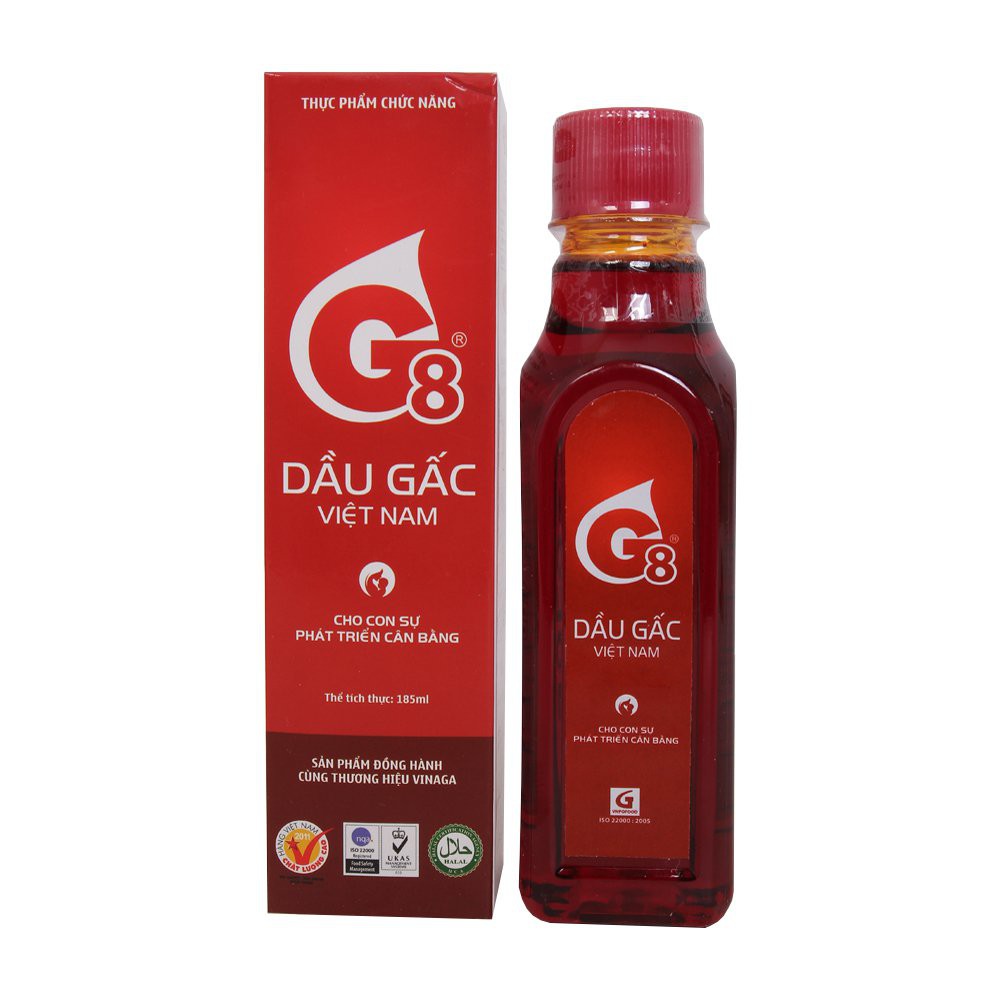 Dầu gấc g8 185ml