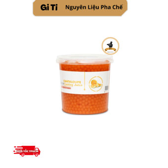 Thạch Thủy Tinh Đài Loan vị Dưa lưới 3kg2/Thạch nổ vị Dưa Lưới