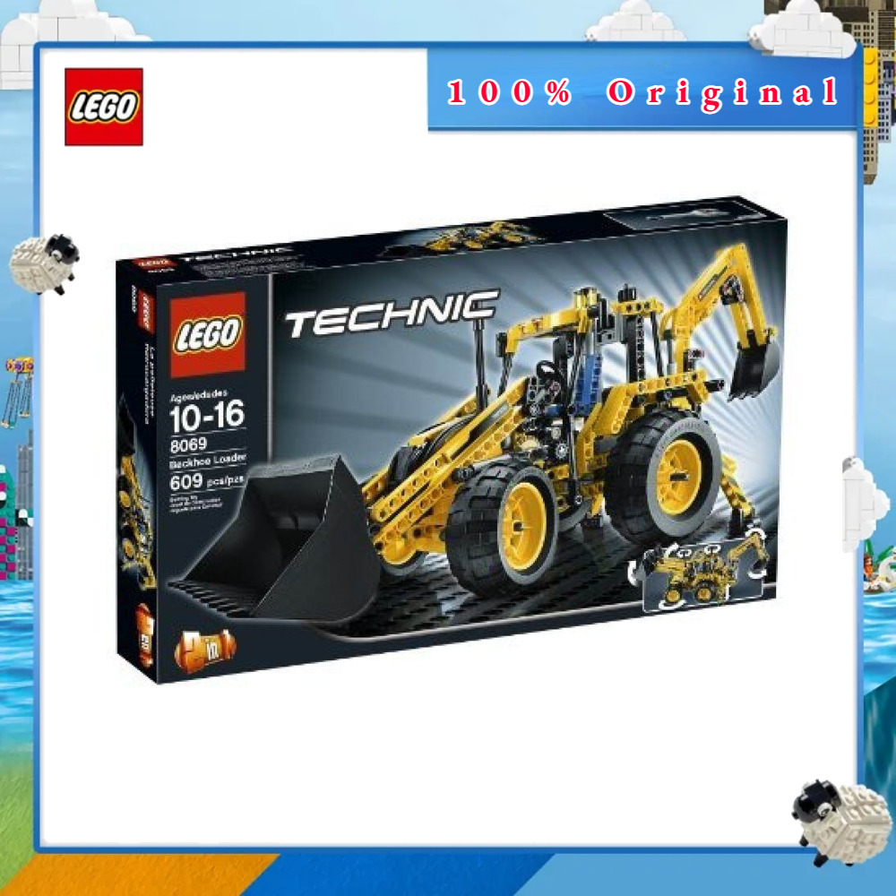 LEGO Technic Backhoe Loader 8069 ETA 2022-08-01 609pcs 10+ lego xếp hình