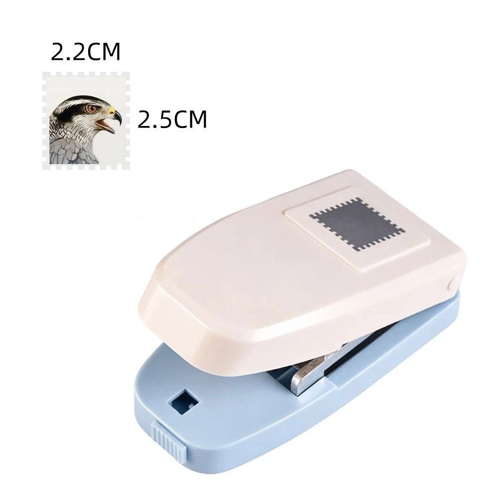 SIAMSBHYK Large Rectangular Stamp Punch Multi-functional Handheld Stamp Cutter DIY Tools DIY Paper Crafting Tool Crafting