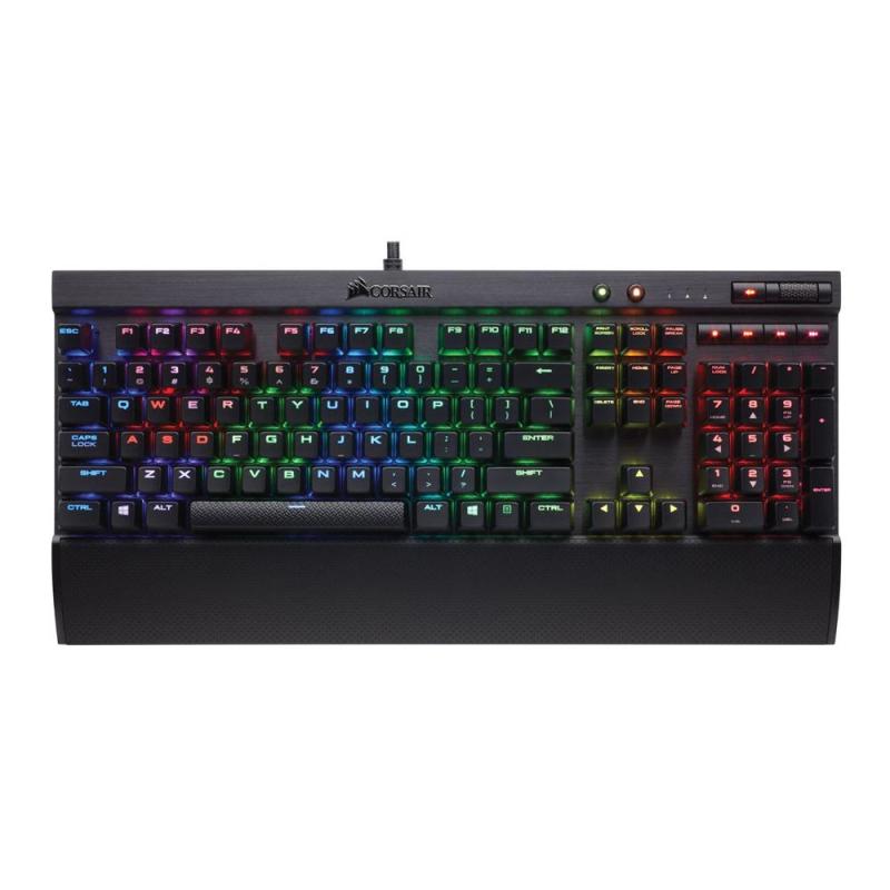 Corsair Cs-Ch-9101010-Na K70 Lux Rgb Mechanical Gaming Keyboard, Cherry Mx Red Singapore