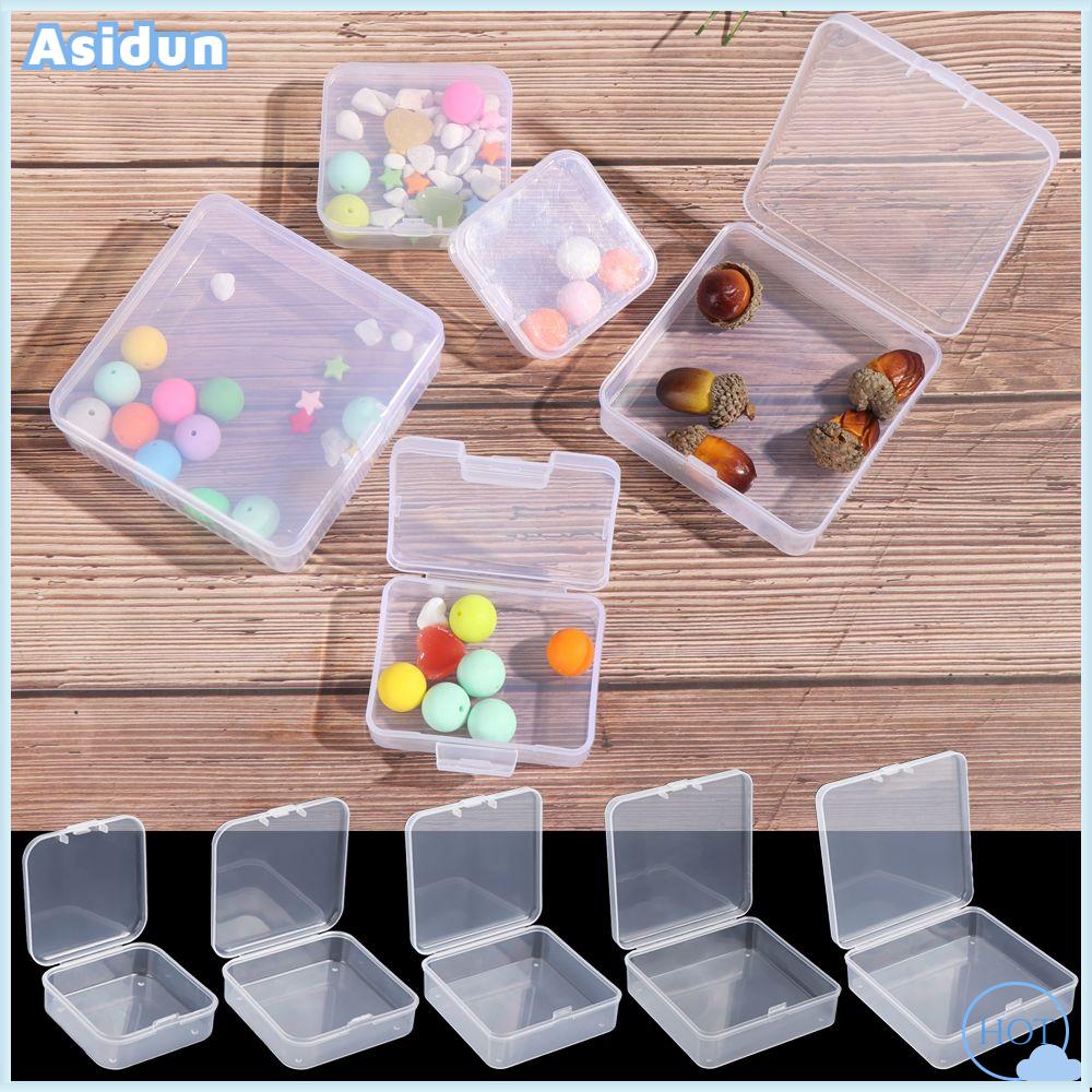 ASIDUN bức Người tổ chức tạp chí Phụ kiện dụng cụ câu cá Hộp đóng gói Hộp đựng các vật dụng nhỏ Hộp đựng hạt trang sức Hộp lưu trữ trong suốt