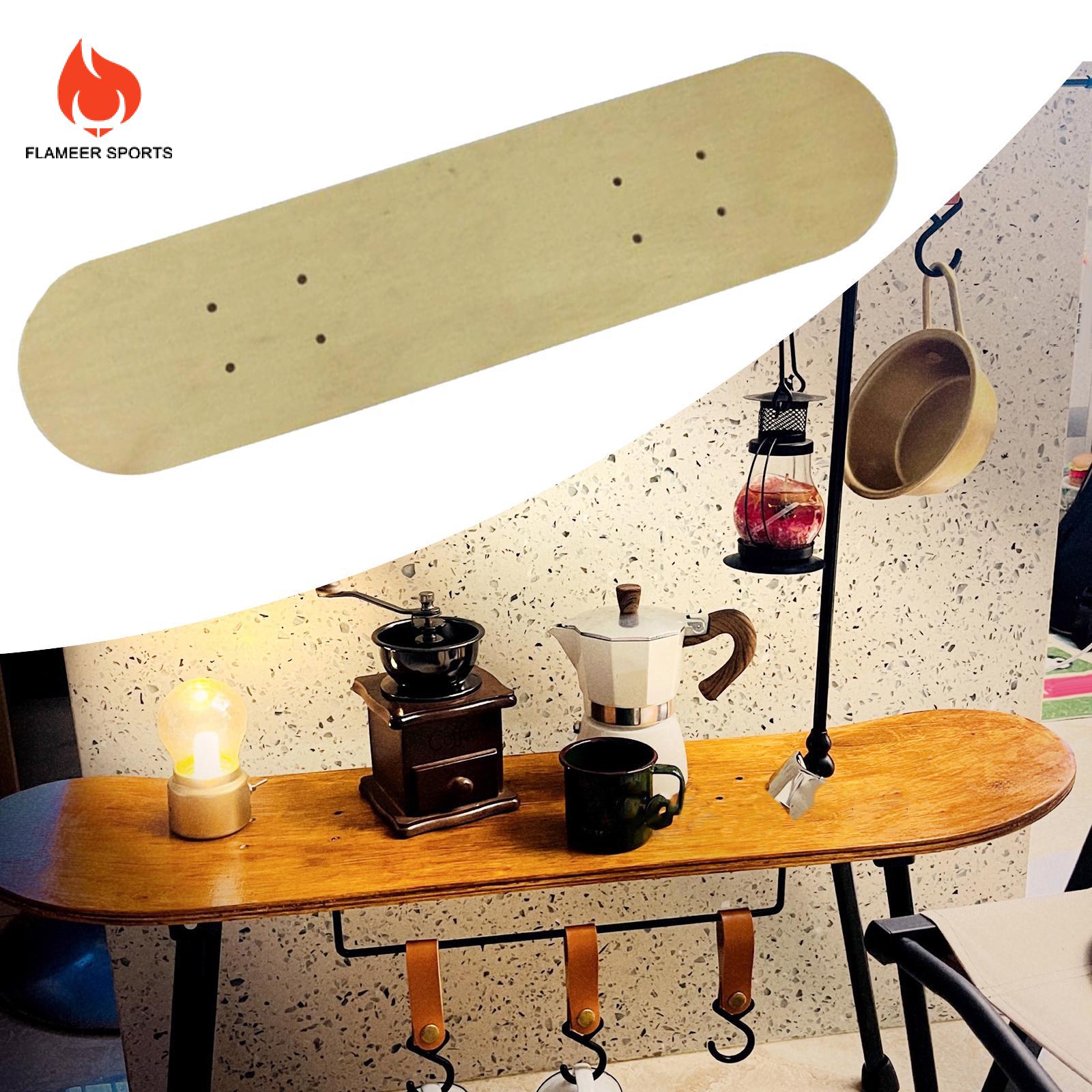 Flameer Tự Làm ván trượt trơn thông dụng boong cho trẻ em Skateboard Maple boong DIY trống graffiti Skateboard cho trượt băng trang trí tường Cruising
