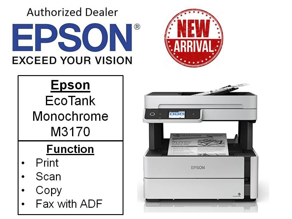 epson m3170 specifications