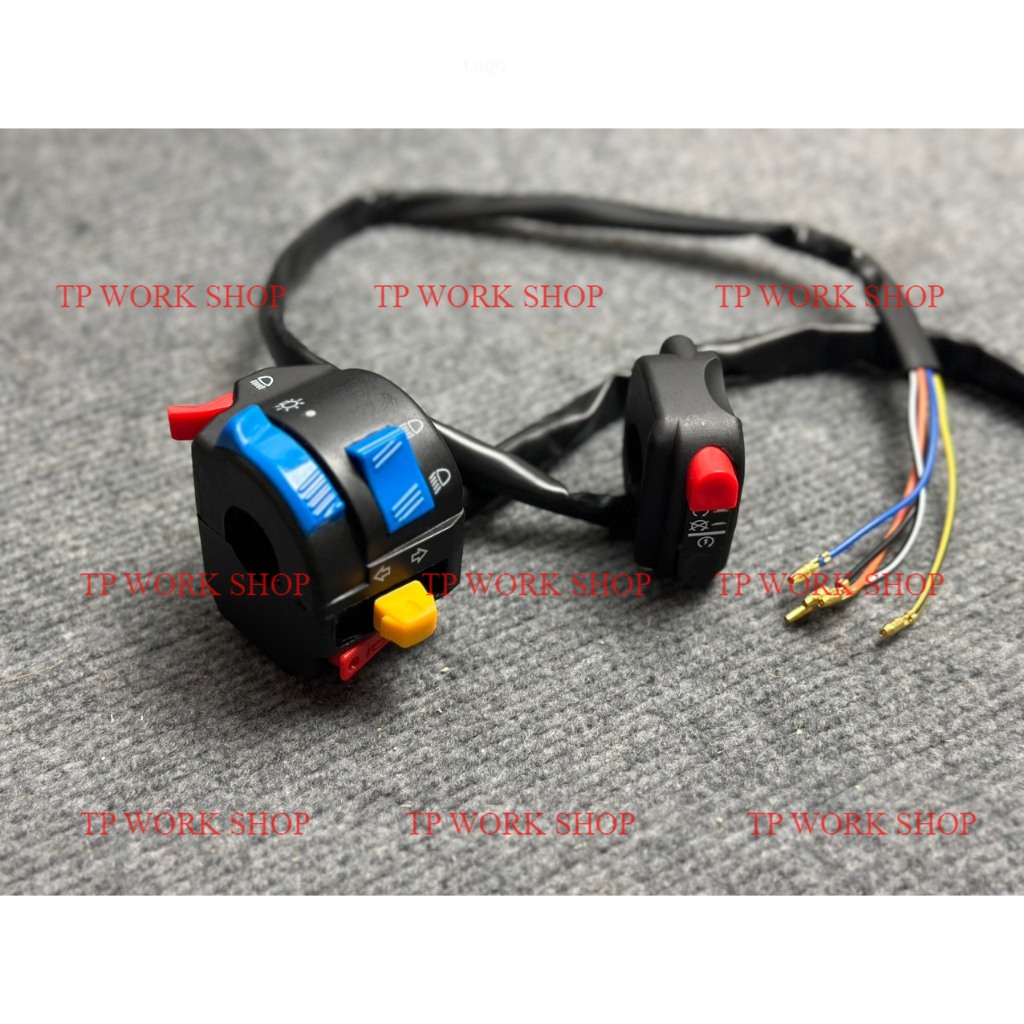 Bộ cùm công tắc Fz V1 hai bên