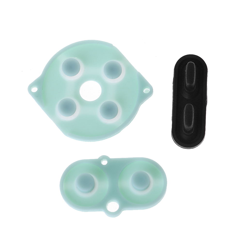 Cao su dẫn điện nút một B D-pad cho Gameboy cổ điển GB GBC GBP cho GBA SP Silicone bắt đầu chọn bàn phím sửa chữa