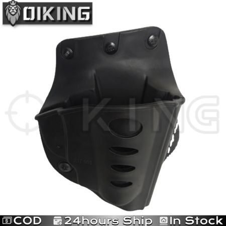 Oiking Tactical Revolver Rifle Accessories Pouch Belt Holster, Right Hand