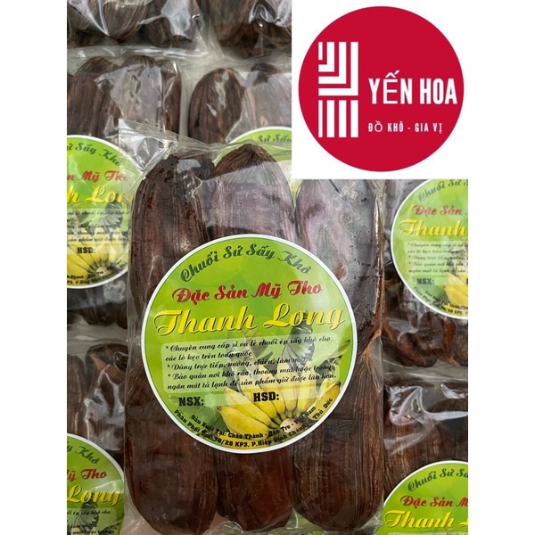 500g -1Kg Chuối hồng sấy dẻo - vị ngọt tự nhiên