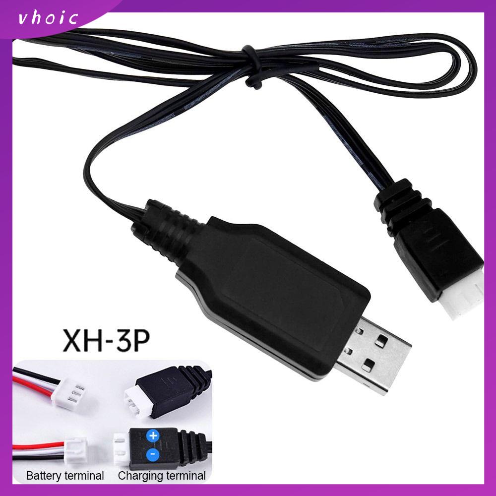 VHOIC Phổ XH-3P LED Chỉ Số Li-ion Pin USB Sạc Sạc Cáp RC Đồ Chơi Sạc