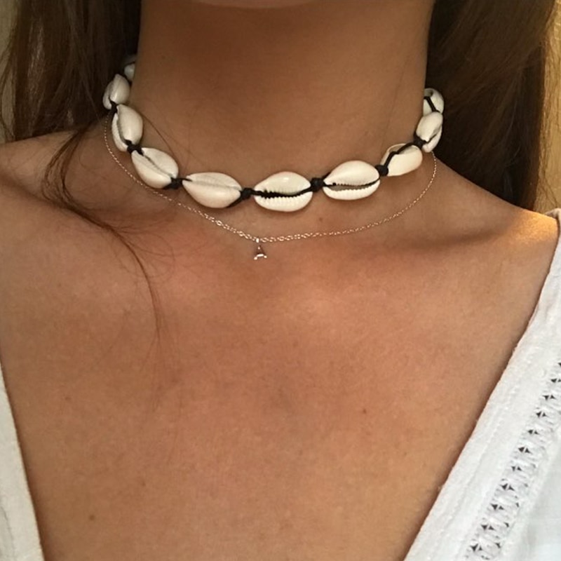 Choker hot sale with seashell