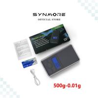 Synmore Timbangan Perhiasan Emas Mini Digital Multi Fungsi 500g 0.01g - Isi Ulang USB