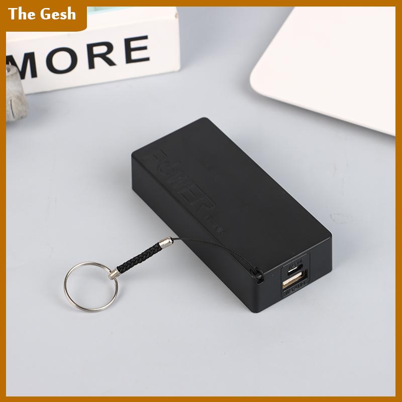 [The Gesh] Điện thoại di động ngân hàng sạc pin gói cho trường hợp tự làm hộp Protable đầy màu sắc stroage hộp - 2