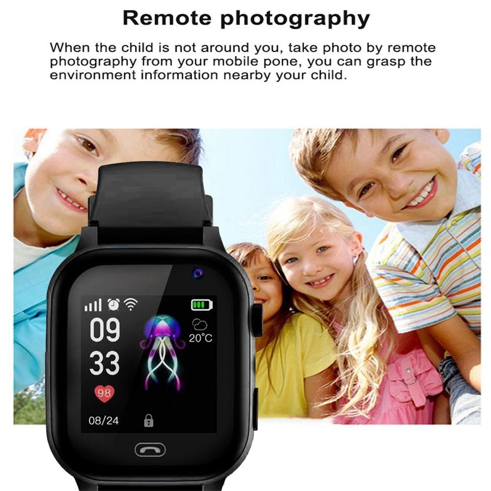 4G Smart Watch GPS Location Video Call Kids Smartwatch Camera Waterproof