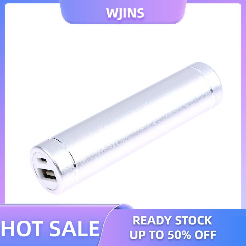 WJINS 18650 ngân hàng điện trường hợp Kit hình trụ hợp kim nhôm hàn-miễn phí Loại C điện thoại di động cung cấp Kit Pin trường hợp - 8