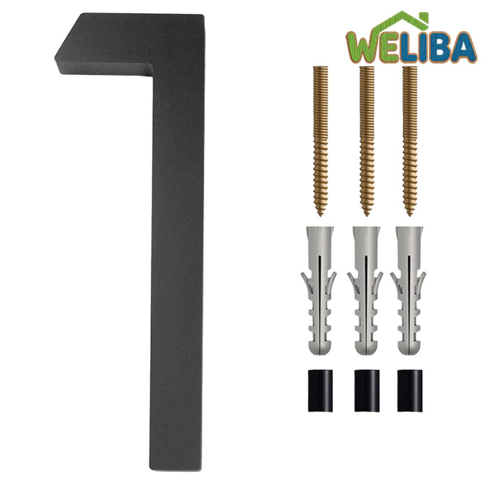 H 6inch Garden Signs House Number ABS Accessories Durable Good Quality ราคา 65 บาท*ส่งฟรี