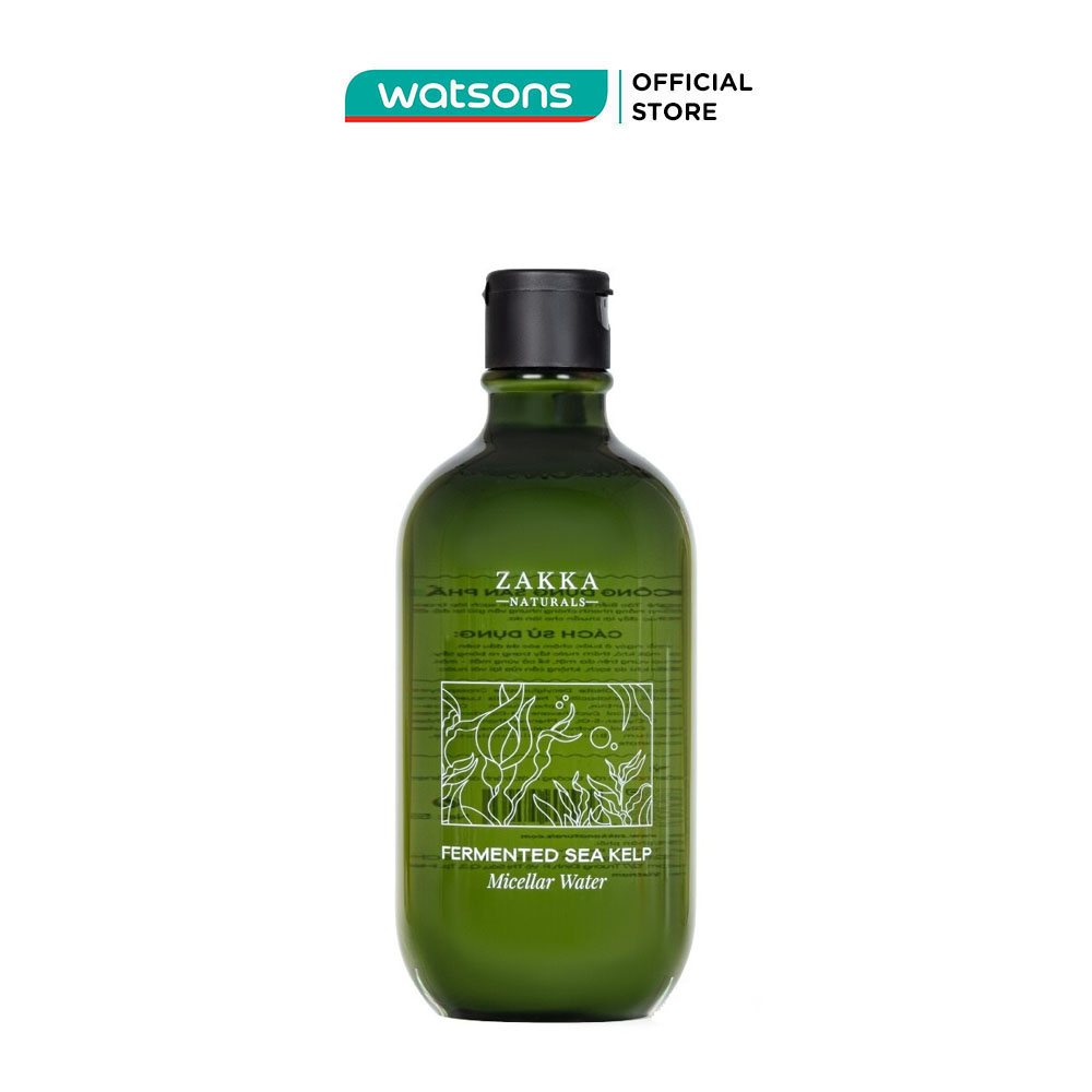 Nước Tẩy Trang Zakka Naturals Fermented Sea Kelp Micellar Water 500ml