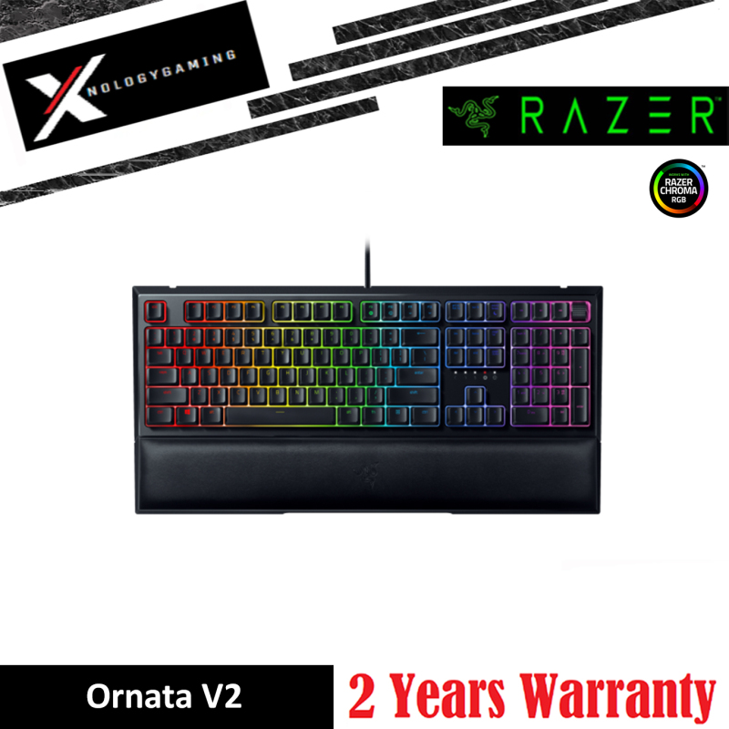 Razer Ornata V2 - Mecha-Membrane Gaming Keyboard Singapore
