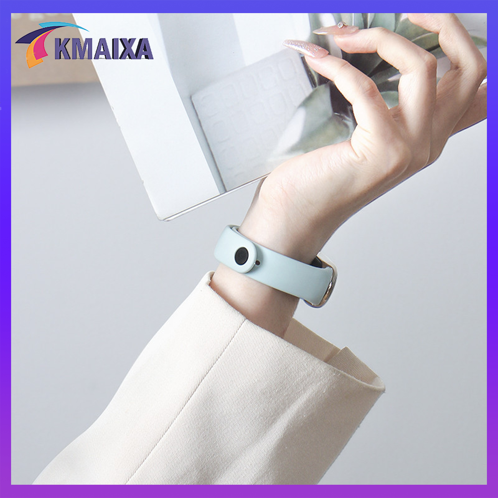 สายรัดซิลิโคนสปอร์ตสำหรับ Mi Band 9 Mi Band 8 Original สายรัดข้อมือทดแทนสมาร์ทวอท์ช Xiaomi Mi Band 9/8 NFC อุปกรณ์เสริม ราคา 41 บาท*ส่งฟรี