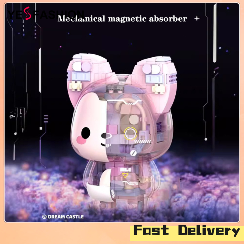 Yesfashion Mechanical Building Blocks Cute Model Doll Kawaii Model Half Disassembled Puzzle Toy Birthday Gift For Boys Girls ราคา 446 บาท*ส่งฟรี