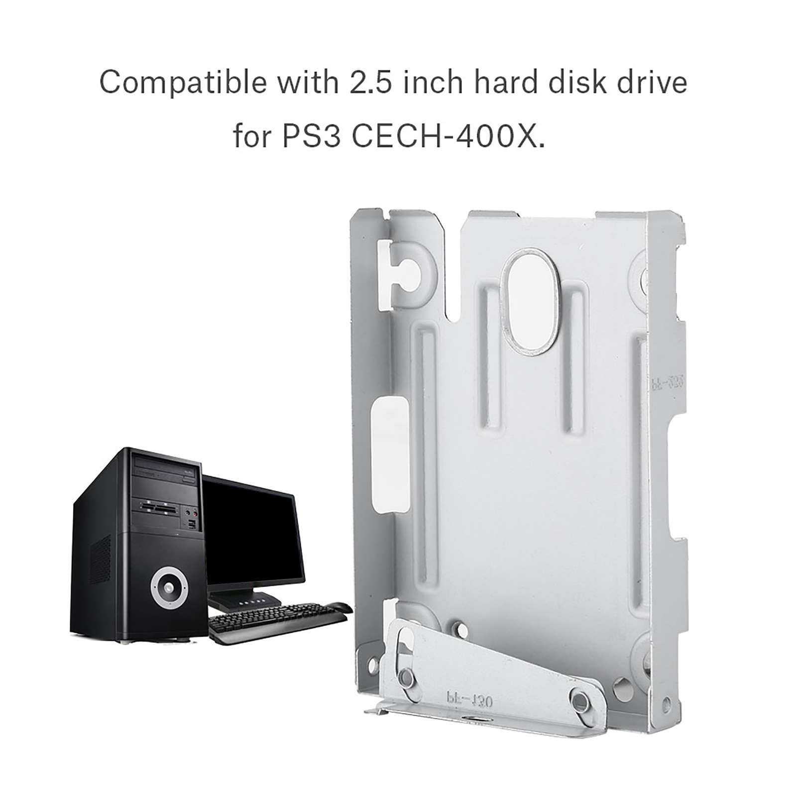 Ổ đĩa cứng HDD Giá đỡ lắp đặt Adapter chủ cho PS3 CECH-400X giao diện điều khiển