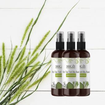 X3BLEG120 - Combo 3 Chai Xịt Bưởi Tinh Dầu Sả Chanh (120ML) Mộc Ân Haircare