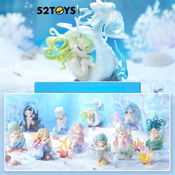 HGTOYS 52toys Sleep Sea Elf Series Blind Box Doll Quà tặng trang trí hợp thời trang