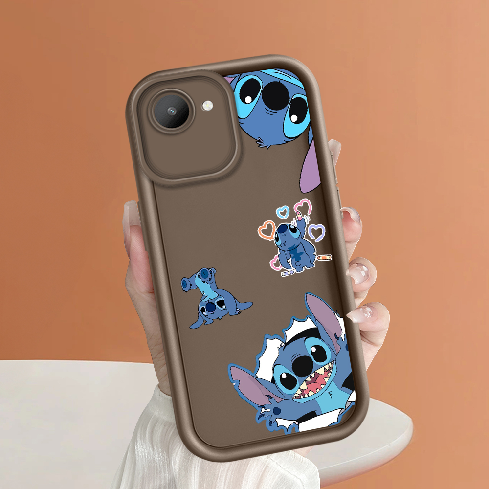 Ốp điện thoại cho Realme C30 Realme C31 Realme C33 Realme C35 Realme C53 Realme C55 mềm ban đầu Thang vuông Ốp điện thoại silicon Ốp điện thoại bọc hoàn toàn