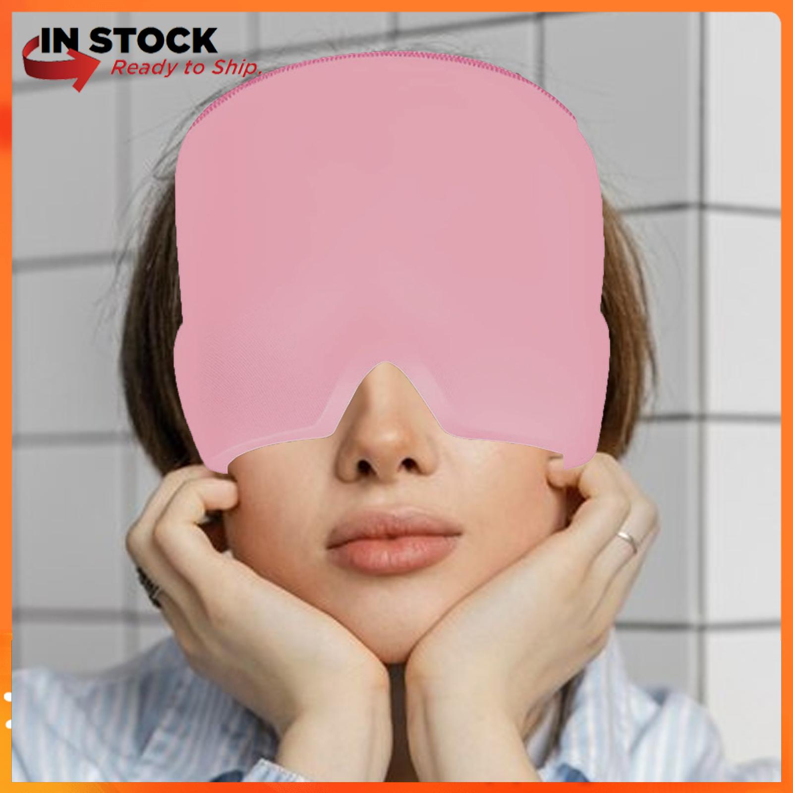 Ulight Migraine Relief cap linh hoạt túi đá quấn đầu lạnh nén đầu của bạn cho đau nửa đầu mặt đau đầ
