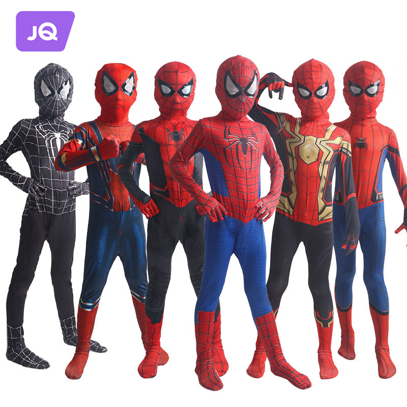 Joyncleon Spider-Man Trang Phục Trẻ Em Siêu Anh Hùng Phù Hợp Với Cho Cosplay Và bữa tiệc Halloween