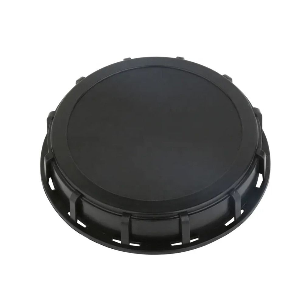 MAOLU500233906 Polyethylene mật độ cao NẮP THÙNG Tote IBC Id162mm/6.42inch Đen Nắp bình chứa chất lỏng nước Chống rò rỉ Vỏ nhựa Hóa chất, y học, thực phẩm - 2